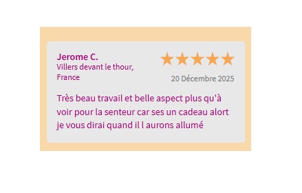 Bougie Gourmande Pistache